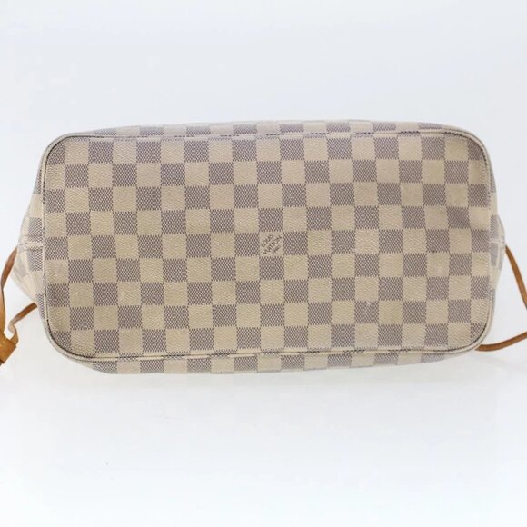 LOUIS VUITTON Damier Azur Neverfull MM Tote Bag - Picture 5 of 16